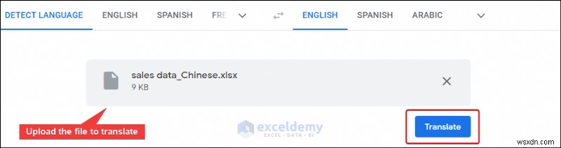 Translate Excel Files to English: Two Simple Methods
