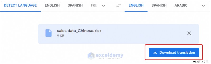 Translate Excel Files to English: Two Simple Methods