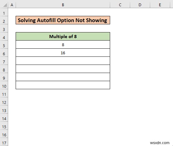 Fix: Auto Fill Options Missing in Excel – Quick Step-by-Step Guide
