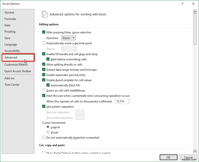 Fix: Auto Fill Options Missing in Excel – Quick Step-by-Step Guide