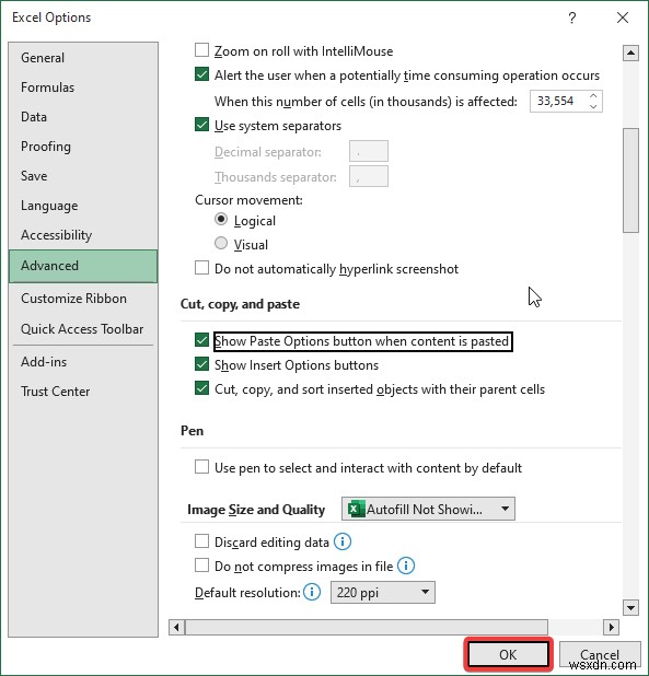 Fix: Auto Fill Options Missing in Excel – Quick Step-by-Step Guide
