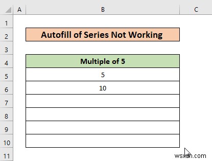 Fix: Auto Fill Options Missing in Excel – Quick Step-by-Step Guide
