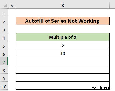 Fix: Auto Fill Options Missing in Excel – Quick Step-by-Step Guide