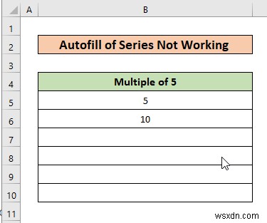Fix: Auto Fill Options Missing in Excel – Quick Step-by-Step Guide