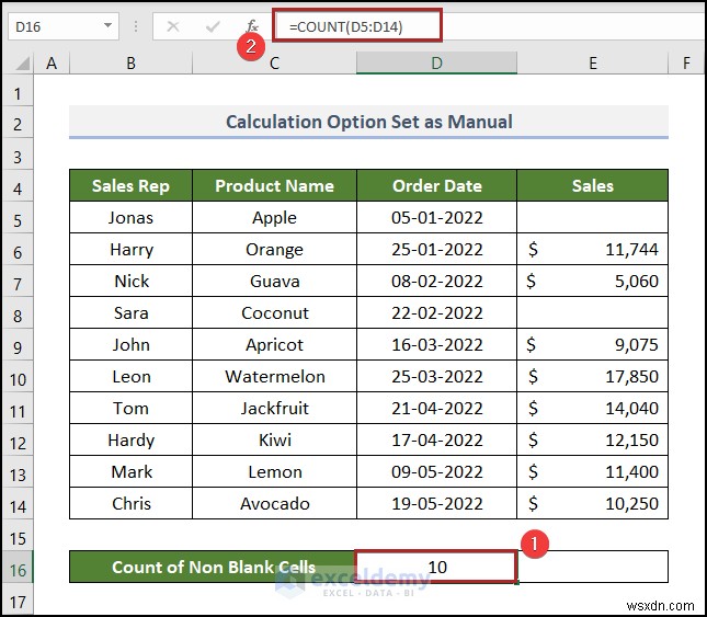 Excel COUNT Function Not Working? 4 Common Causes & Easy Fixes