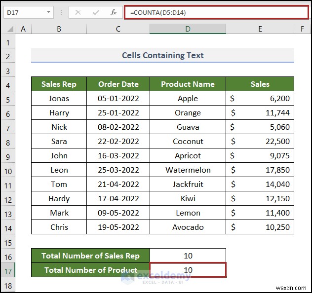 Excel COUNT Function Not Working? 4 Common Causes & Easy Fixes