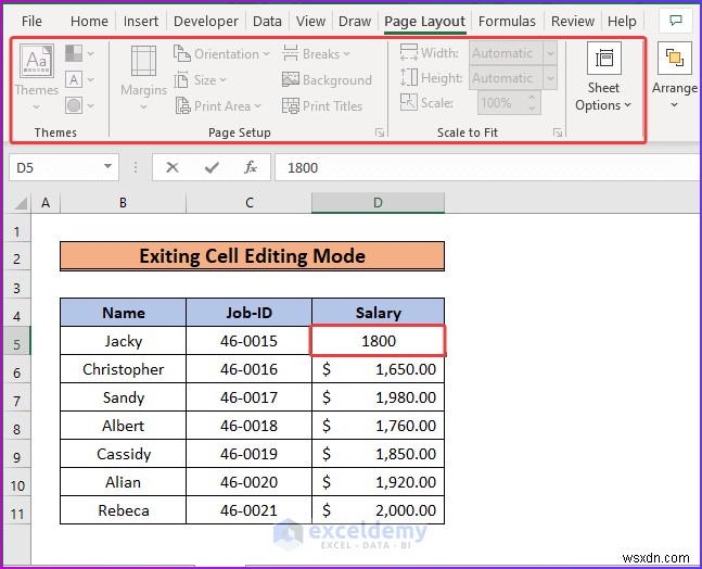 Excel Page Layout Tab Greyed Out? 4 Quick Fixes Explained