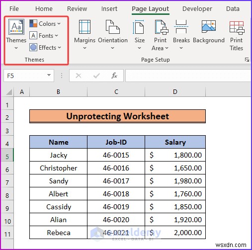 Excel Page Layout Tab Greyed Out? 4 Quick Fixes Explained