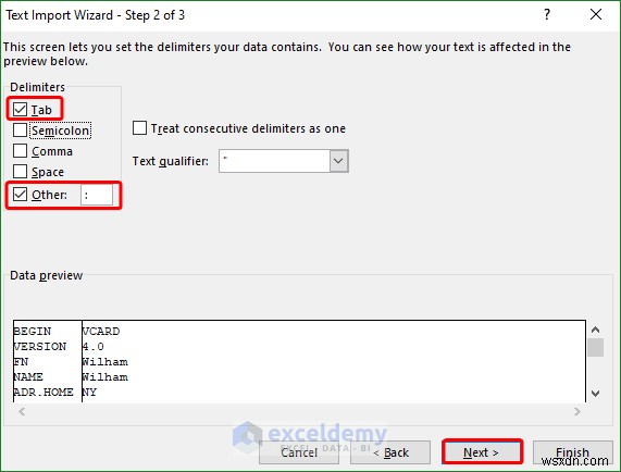 Open VCF (vCard) Files in Excel: 2 Easy Methods