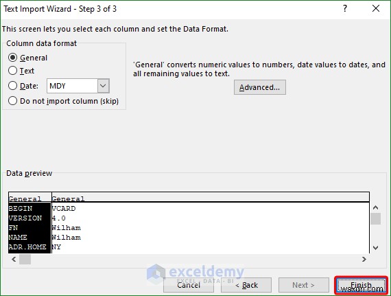 Open VCF (vCard) Files in Excel: 2 Easy Methods