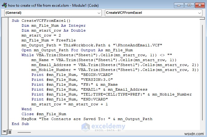 Easily Export Excel Contacts to vCard: 2 Proven Methods