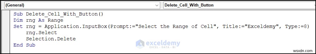 Easily Clear Excel Cells with a One‑Click Button: 4 Simple Steps