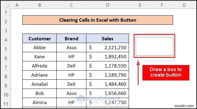 Easily Clear Excel Cells with a One‑Click Button: 4 Simple Steps