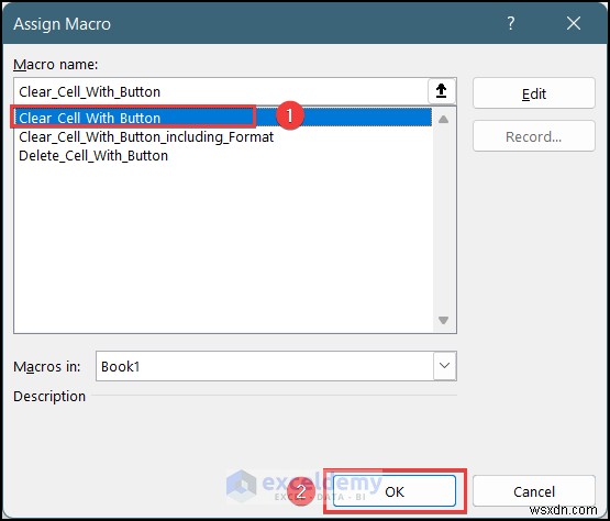 Easily Clear Excel Cells with a One‑Click Button: 4 Simple Steps