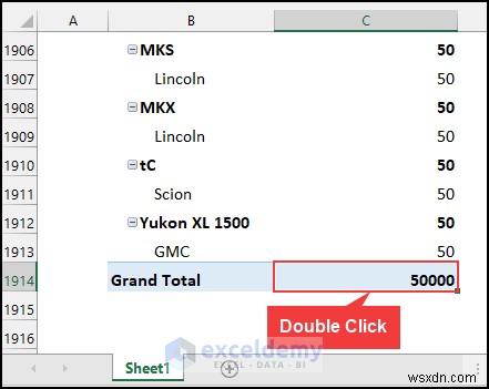 Shrink Excel Files Quickly with Pivot Tables