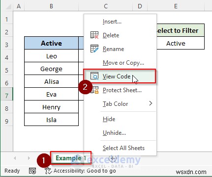 Excel Tutorial: Hide or Reveal Columns with a Drop‑Down List