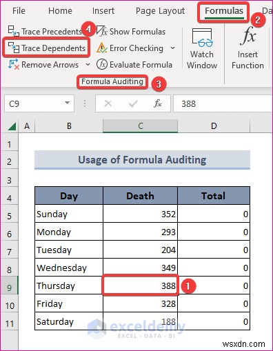 Eliminate Circular References in Excel with 2 Simple Methods