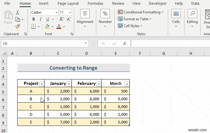 Remove Excel Tables Quickly: 6 Simple Methods