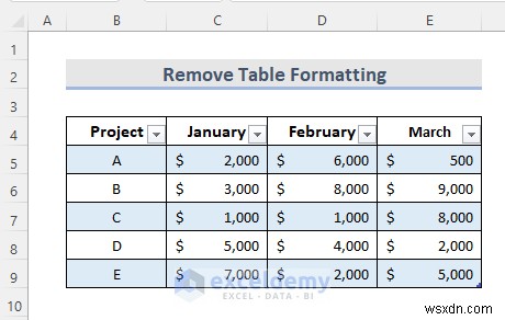 Remove Excel Tables Quickly: 6 Simple Methods