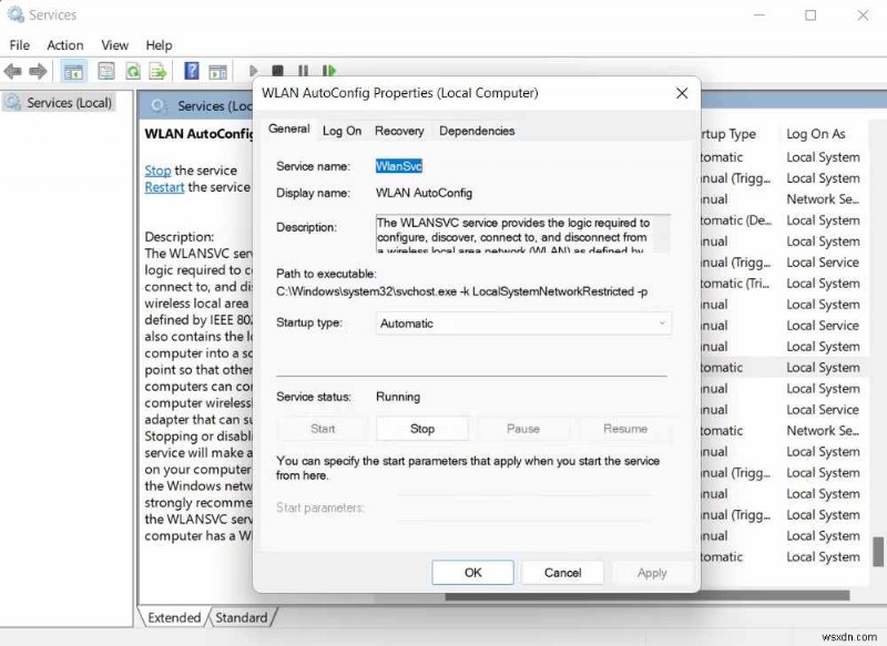 Resolve the  Windows Could Not Start the WLAN AutoConfig  Service Error Quickly