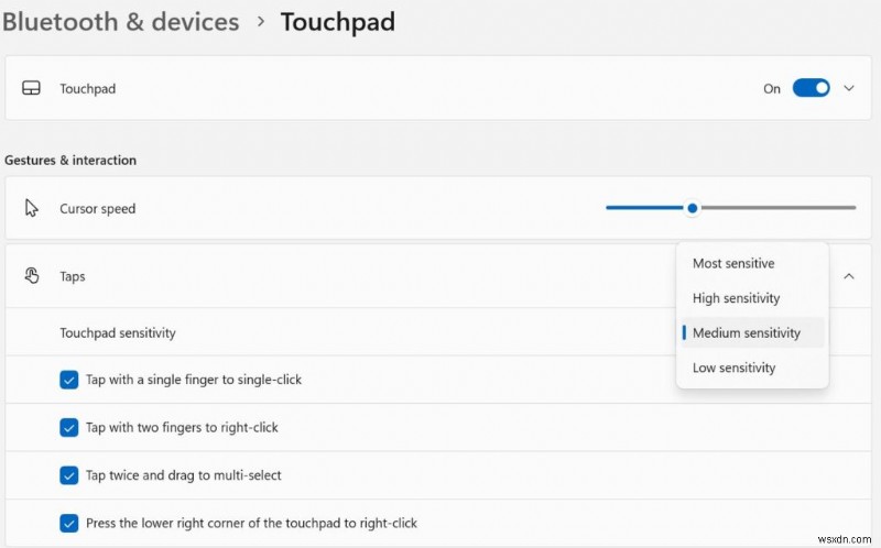 How to Adjust Touchpad Sensitivity on Windows 11 Laptops: 3 Quick Methods