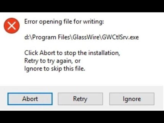 Fix the ‘Error Opening File for Writing’ on Windows – Quick Step-by-Step Guide