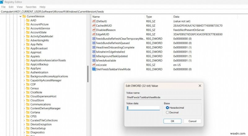 Resolve High Memory Usage by the News & Interests Widget on Windows 11