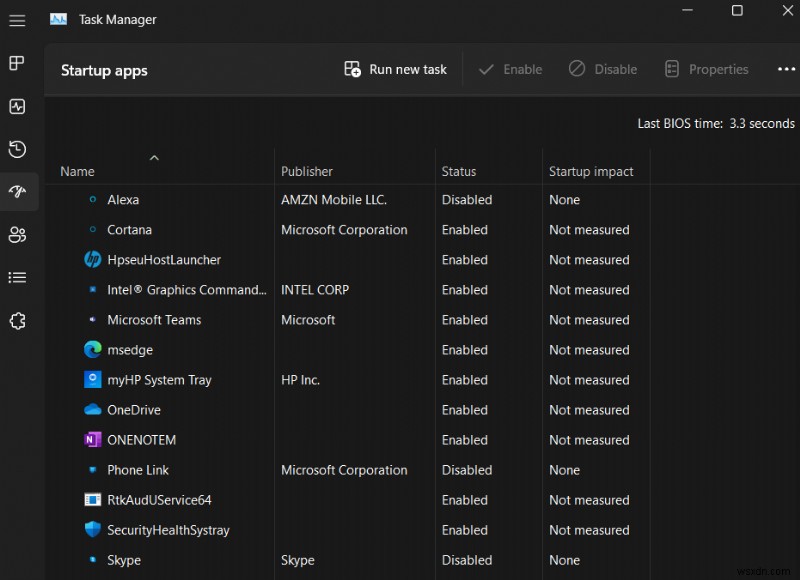How to Fix the  No Startup Items to Display  Error in Windows 11 Task Manager