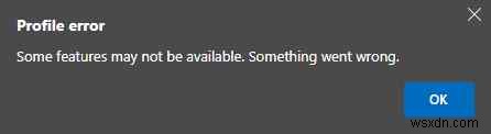 Fix the  Profile Error Occurred  Message in Chrome – Quick Solutions