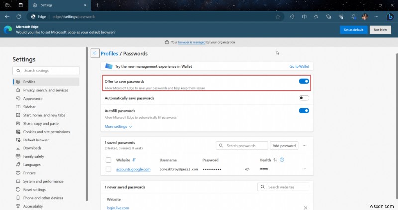 Fixing Microsoft Edge Password Saving Issues on Windows 11 & 10