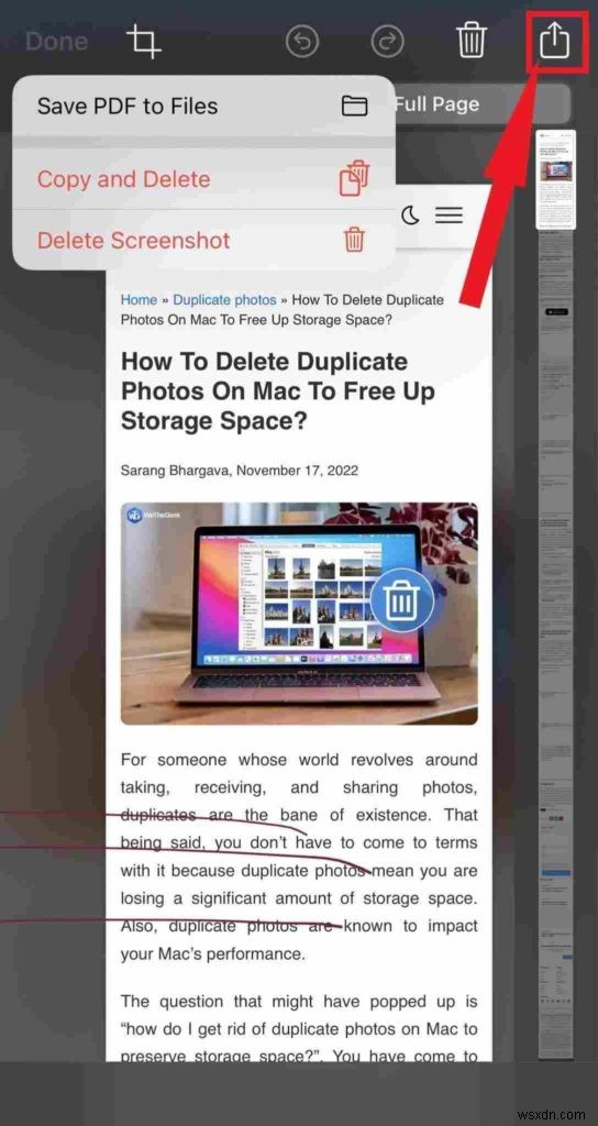 How to Capture Full-Page Screenshots on Your iPhone: 3 Simple Methods