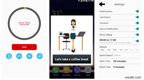 Top 5 Free Android Apps to Prompt Healthy Breaks from Your Phone