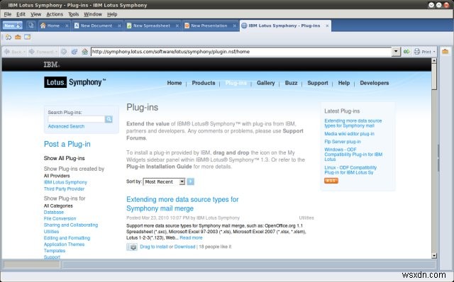 IBM Lotus Symphony: A Reliable Office Suite