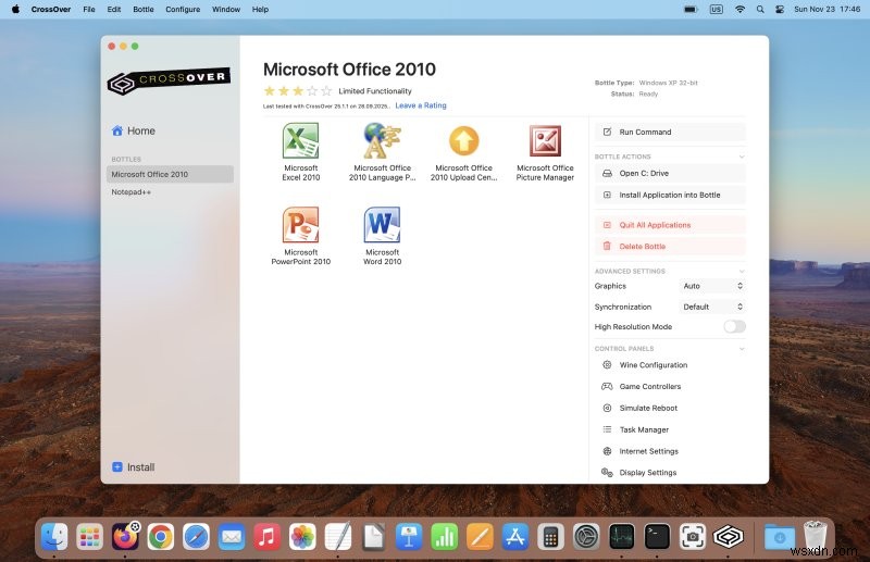 CodeWeavers CrossOver for Mac: Seamless Windows App Experience on macOS