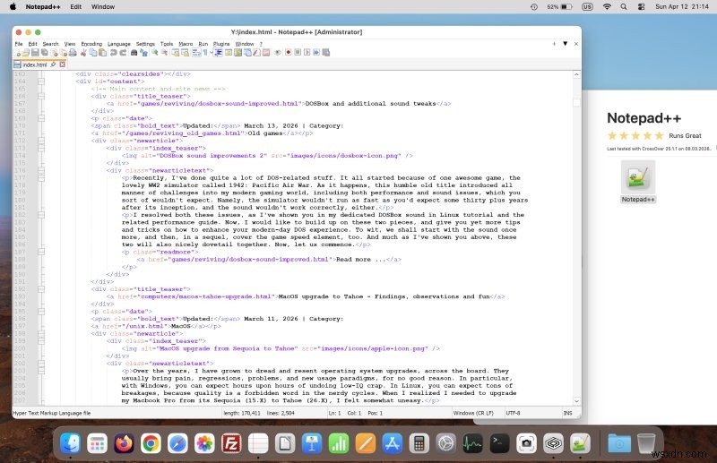 CodeWeavers CrossOver for Mac: Seamless Windows App Experience on macOS