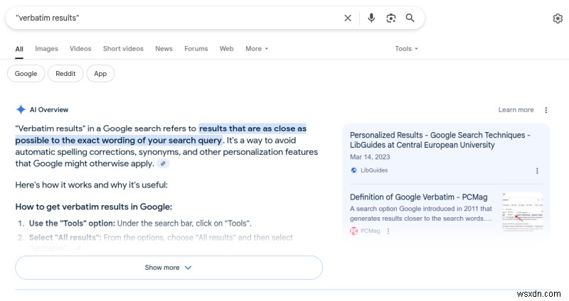 Google Search Without AI Overlays + Custom Firefox Search Engine