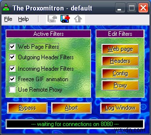 Proxomitron: Powerful Web Page Control for All Browsers