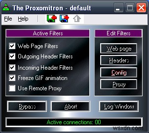 Proxomitron: Powerful Web Page Control for All Browsers
