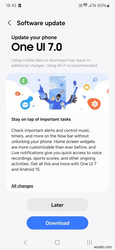 Samsung A54 Updated to One UI 7.0 & Android 15 – Full Review & Tips