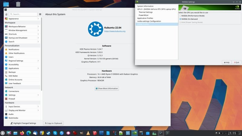 Installing Kubuntu on the Slimbook Titan: A Hybrid Graphics Setup Guide