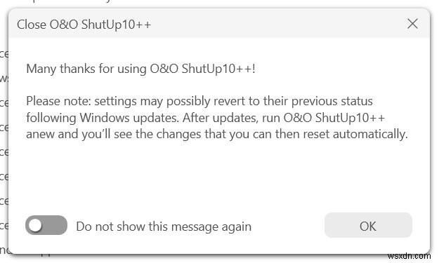 O&O ShutUp10++ & AppBuster: Comprehensive Windows 11 Detox Software
