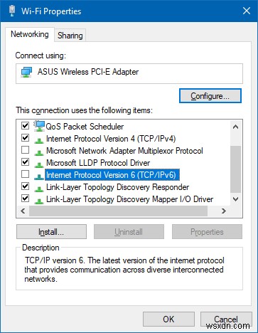 Wireless Adapter Displays as Wired in Windows – Understanding the IPv6 Connection Issue