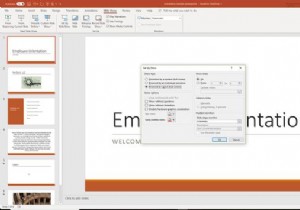 Loop a PowerPoint Slide Show
