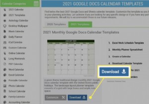 How to Use the Calendar Template in Google Docs