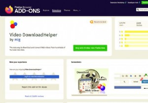 Video DownloadHelper for Firefox Review