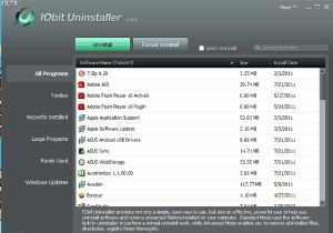 IOBit Uninstaller: A Portable Handy Tool to Completely Remove Unwanted Programs