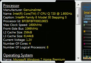 5 System Info Gadgets For Windows 7