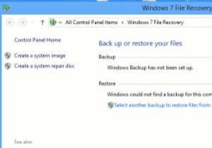 How to Set Up Windows Backup in Windows 8 to Save Your Files and Folders
