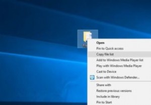 How to Copy a Folder’s File List in Windows