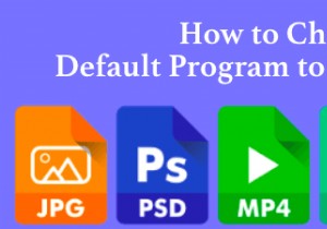 How to Change the Default Program to Open a File With